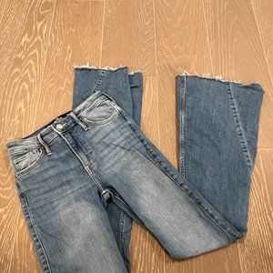 Hollister Size 1R Flare Jeans Light Wash